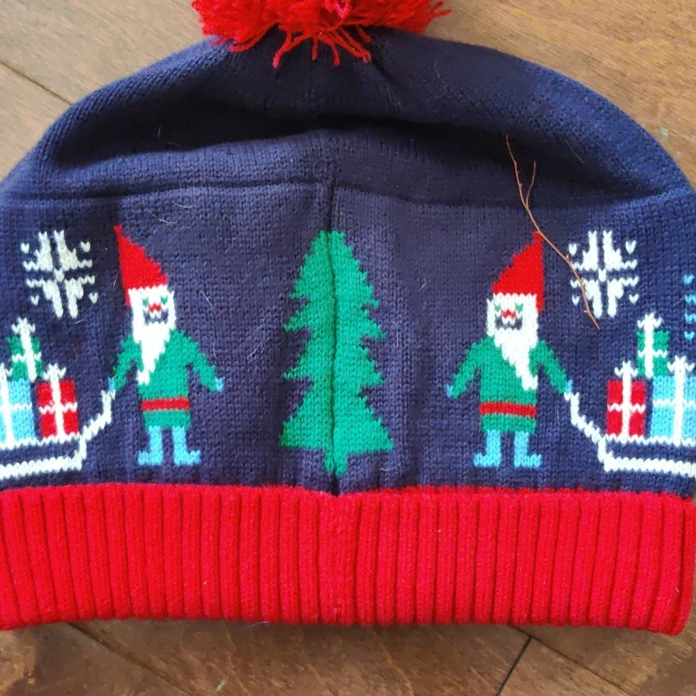 Hanna Andersson Multicolor Knit Beanie Size XL Nwot - Picture 3 of 4